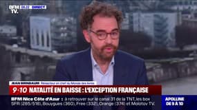 Baisse de la natalité: "Aujourd'hui il ne s'agit plus forcément de protéger un enfant à naître de la violence du monde", affirme Jean Birnbaum
