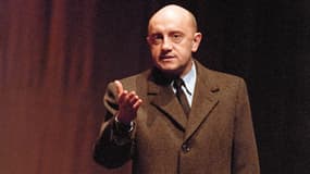 L'acteur Michel Blanc, le 9 janvier 1995 dans la pièce "Le Marchant de Venise", à Nantes.