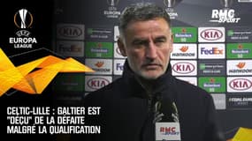 Celtic-Lille : Galtier est "déçu" de la défaite malgré la qualification 