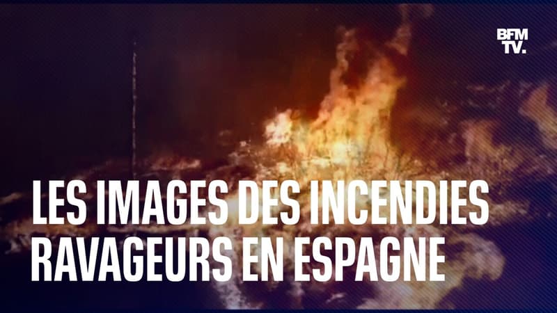 Espagne: les incendies continuent d'embraser le nord du pays