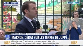 Emmanuel Macron sur les gilets jaunes: "interdire partout en France les manifestations serait sans effet"