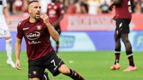 Franck Ribéry avec Salernitana