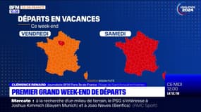 Premier grand week-end de départs, Bison Futé voit rouge en Ile-de-France