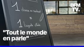 ROBIN DE BFM - Une baguette gratuite contre un pas de danse