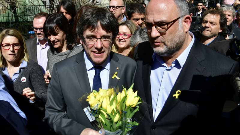 Carles Puigdemont, le 7 avril 2018 à Berlin. 