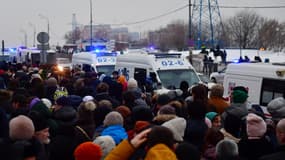 L'opposant Alexei Navalny a été inhumé au cimetière de Borisovo, à Moscou, ce vendredi 1er mars.