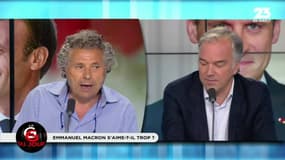 "Pour plaire, Emmanuel Macron est capable de dire tout et n’importe quoi !", juge Gilles-William Goldnadel