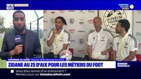 Aix-en-Provence: Zinedine Zidane au Z5 pour un salon sur les métiers du foot