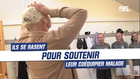 Suède : des joueurs se rasent la tête en solidarité avec leur coéquipier atteint d'un cancer