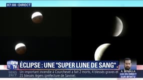 L'éclipse de Lune aperçue dans le monde entier