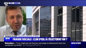 Franck Allisio (RN): "Talking like Marine Le Pen is good.  Acting like Marine Le Pen is better"
