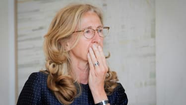 Nicole Belloubet à sa sortie de l'Élysée le 3 juin 2020 à Paris