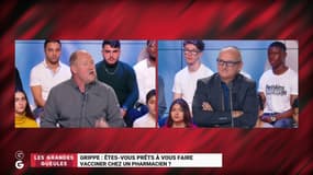 Ça chauffe entre le docteur Jérôme Marty et Didier Giraud : "On file des actes médicaux à un pharmacien qui représente 15 docteurs !! C’est lui qui va être débordé !"