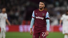 Saïd Benrahma avec West Ham en septembre 2023