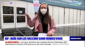 Vaccination: les centres pris d'assaut en Île-de-France