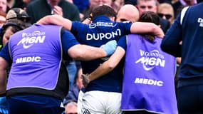 Antoine Dupont lors d'Irlande-France le 8 mars 2025
