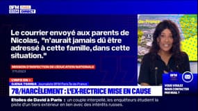 Suicide de Nicolas: Gabriel Attal souhaite une "procédure disciplinaire" pour l'ancienne rectrice de Versailles