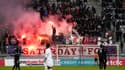 Les supporters de Nancy en colère au stade Marcel-Picot