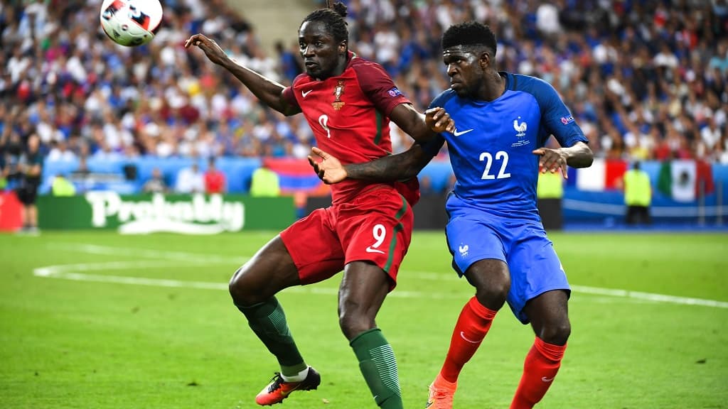 Duel Eder-Umtiti Duel Eder-Umtiti