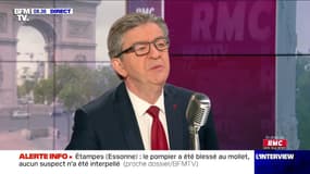 Jean-Luc Mélenchon : "Se balader au jardin des Tuileries n'est pas très prudent de la part d'Emmanuel Macron"