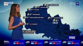 Beaucoup de pluie et de nuages ce lundi sur la Côte d'Opale, jusqu'à 9°C à Calais et Boulogne-sur-Mer
