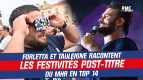 MHR : "On a perdu 10 ans d'espérance de vie", Forletta et Tauleigne racontent les festivités