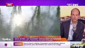 On peut tout dire sur RMC : Les "bassines" cristallisent les tensions dans les Deux-Sèvres - 01/08