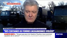 Petro Porochenko: "Des centaines de femmes ukrainiennes ont été violées et tuées par les Russes"