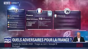 Mondial 2018 : L'équipe de France avec l'Australie, le Perou puis le Danemark.
