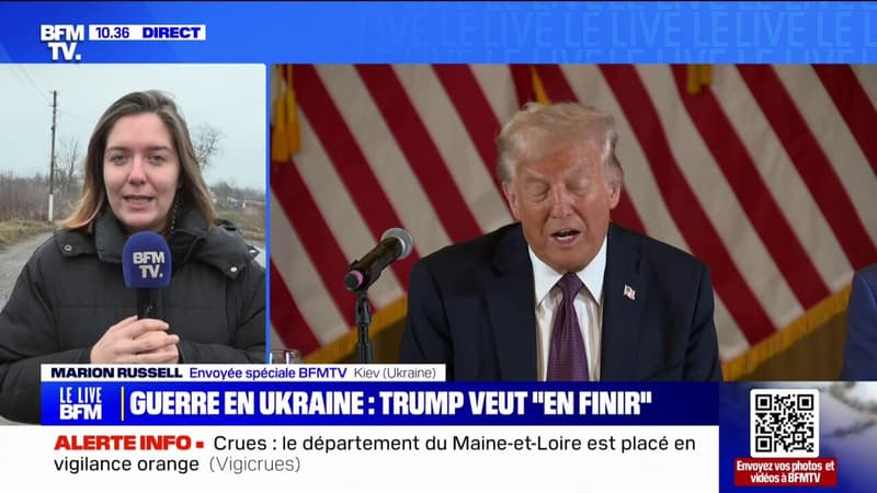 Guerre en Ukraine: Donald Trump a affirmé qu'il était en train de préparer une rencontre avec Vladimir Poutine