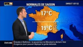 La météo pour ce mardi 28 avril 2015