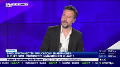 Stéphane Curtelin (Huawei CBG) : Produits connectés, applications, smartphones... Quelles sont les dernières innovations de Huawei ? - 23/05