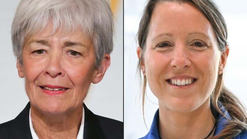 "On attend beaucoup d'elle, de sa capacité à inspirer": quel regard porte Claudie Haigneré sur son héritière, Sophie Adenot?