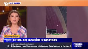 Le "Spiderman pro-vie" filmé en train d'escalader la sphère géante de Las Vegas