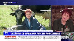 "J'essaye d'apporter humblement mon savoir-faire de femme de spectacle pour faire valoir celui des paysans":  L'égérie de Starmania, Fabienne Thibeault, rend hommage aux territoires ruraux