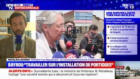 Surveillante tuée: "Dire qu'un jeune de bientôt 15 ans n'est pas responsable, car il est mineur, les Français ne sont plus prêts à l'entendre", affirme Nicolas Lacroix (LR)