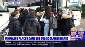 Au collège Daisy-Georges Martin d'Irigny, les places dans les bus scolaires se font rares