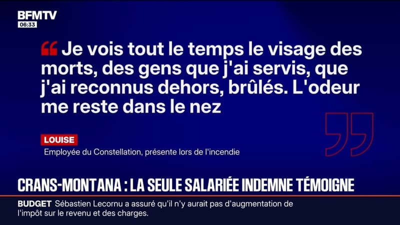 Crans-Montana: Louise, seule salariée indemne et traumatisée, raconte la nuit qui a viré à la tragédie