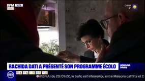 Municipales: Rachida Dati présente son programme écologique