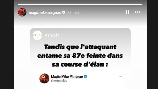 La colère du Français Mike Maignan contre la réglementation sur les pénaltys, le 25 juin 2024