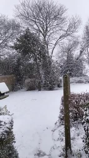 Neige à Bégard (Côtes-d'Armor) - Témoins BFMTV