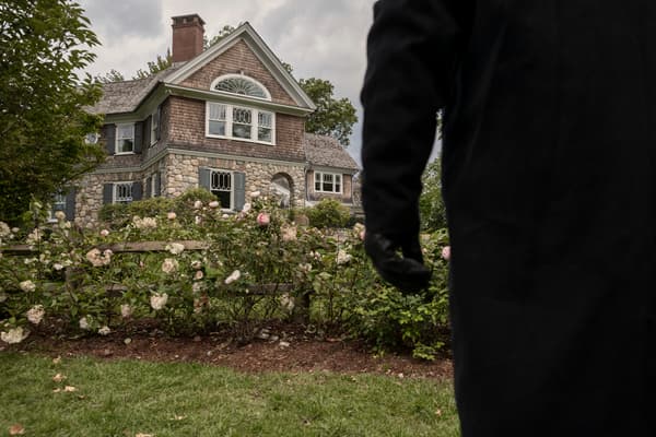 La demeure de la famille Brannock dans la série "The Watcher", située au 657 Boulevard, à Westfield dans le New Jersey. 