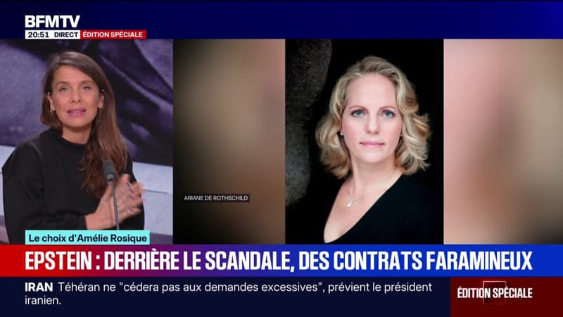 LE CHOIX D'AMÉLIE ROSIQUE - Les liens entre Jeffrey Esptein et Ariane de Rothschild