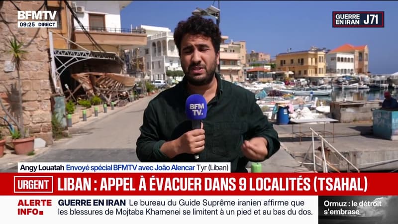 Guerre au Moyen-Orient: neuf localités libanaises appelées à évacuer par l'armée israélienne