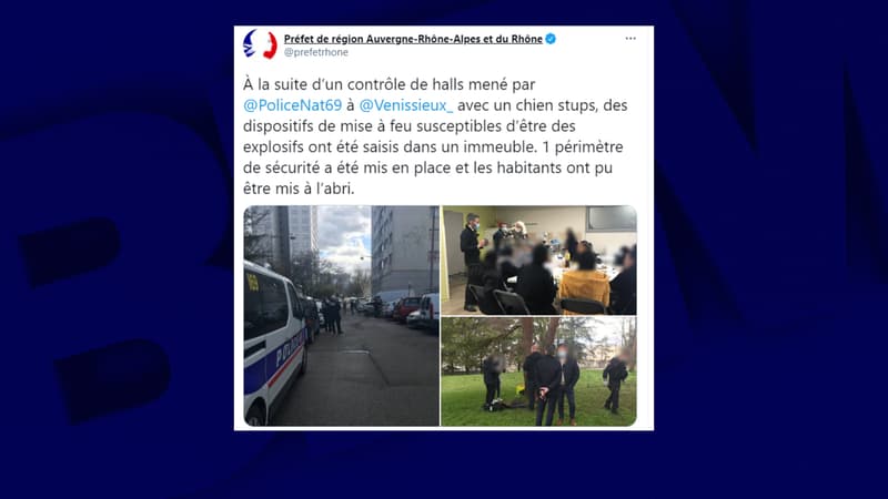 Une opération de déminage a eu lieu à Vénissieux ce mercredi.