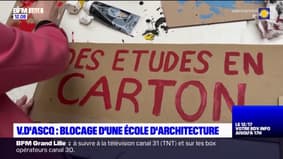 Villeneuve-d'Ascq: l'école d'architecture bloquée pour dénoncer un manque de moyens