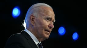 Le président américain Joe Biden s'exprime lors de la réunion annuelle de la Clinton Global Initiative à New York le 23 septembre 2024.