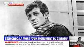 "Jusqu'à la fin je l'ai entendu commenter les derniers films": Jacques Boudon, propriétaire du Café de l'Alma, réagit à la mort de Jean-Paul Belmondo