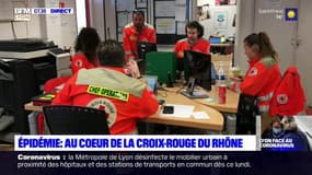 Epidémie de coronavirus: au cœur de la cellule de crise de la Croix-Rouge du Rhône