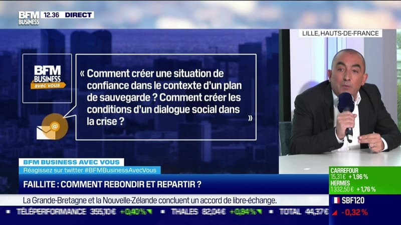 Faillite : comment rebondir et repartir ? - 21/10
